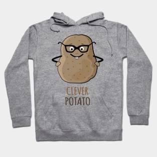 Funny Clever Potato Design not only for Kids Hoodie